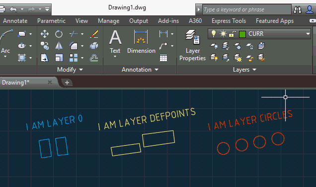 Autocad defpoints not selectable